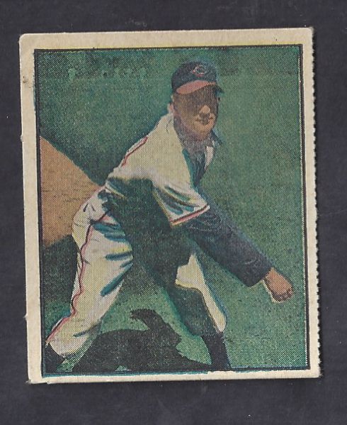 1951 Bob Lemon (HOF) Berk Ross Baseball Card