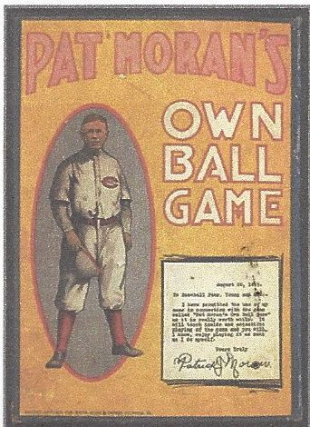 1919 Pat Moran Ornate Own Baseball Game Board