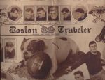 1931 Yale vs Harvard Football Newspaper Rotogravure Display Piece