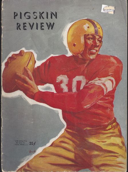 1947 Southern Cal vs washington State College Football Program 