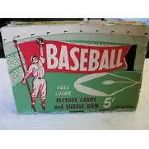 1954 Bowman Baseball Empty Wax Box