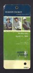 2001 Season Ticket/Pass to the Countrywide Traditions Golf Tournament