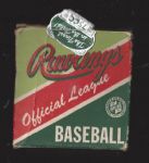 C. 1950s Rawlings Empty Official League Baseball Box 