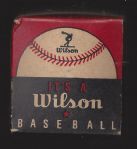 C. 1940s Wilson Sporting Goods Empty Baseball Box 