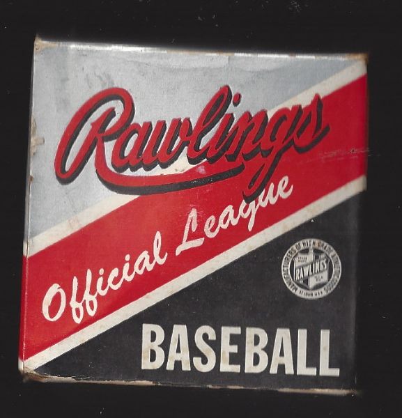 C. 1950's Rawlings Empty Baseball Box