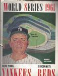 1961 World Series Program at New York 