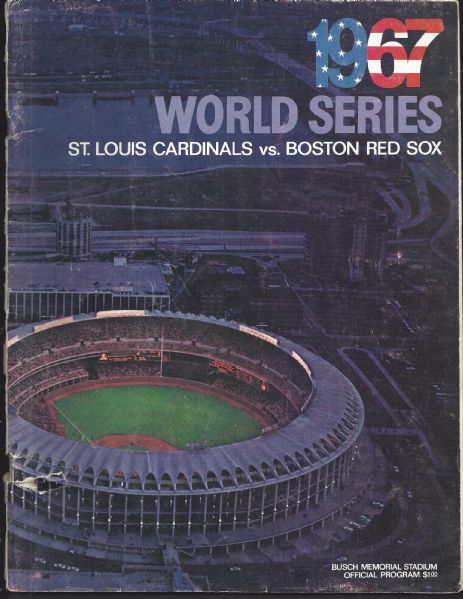 1967 World Series Program at St. Louis 