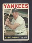 1964 Mickey Mantle Topps Baseball Card