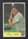 1954 George Kell (HOF) Bowman Baseball Card