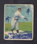 1934 Ray Benge Goudey Baseball Card