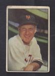1953 Leo Durocher (HOF) Bowman Color Baseball Card