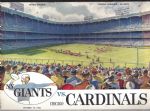 1958 New York (Football) Giants vs Chicago Cardinals Game Program