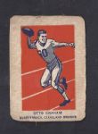 1952 Otto Graham (HOF) Wheaties Football Card