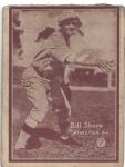 1931 Bill Shore (Philadelphia As) W517 Baseball Strip Card  