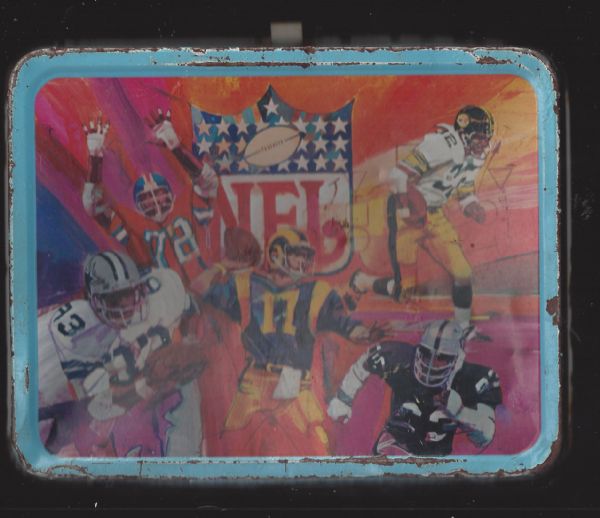 1978 NFL Model Metal Lunchbox