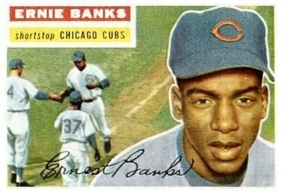 1956 Ernie Banks (HOF) Baseball Card