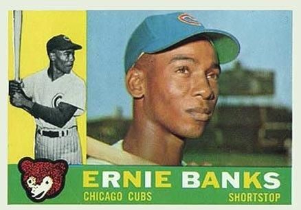 1960 Ernie Banks Topps Baseball Card