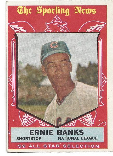 1959 Ernie Banks All-Star Card #2