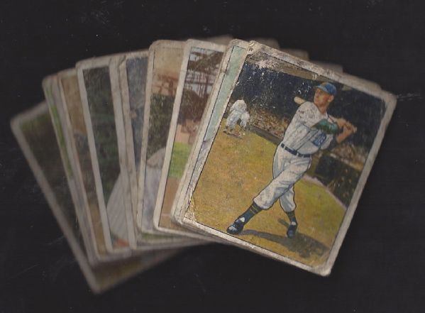 1950 Bowman Baseball Lot of (12) Cards