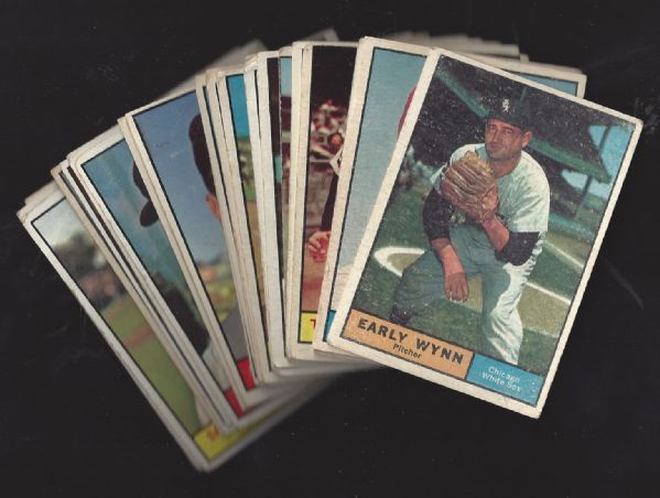 1961 Topps Card Lot of (20) 