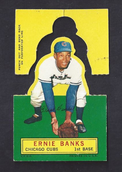 1964 Ernie Banks Topps Stand-Up Card 