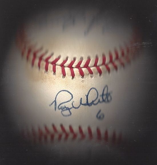 Multi-Player Autographed Baseball with Roy White & (5) Others
