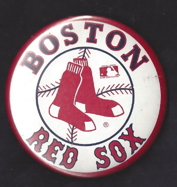 C. 1970's/80's Boston Red Sox Large Size Pinback Button