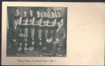 1906-07 Milton College Basketball Team Photo Postcard 