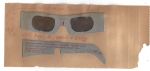1950s Movie Theatre 3D Glasses from the Bwana Devil 