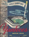 1952 NY Yankees (World Champions) Yearbook