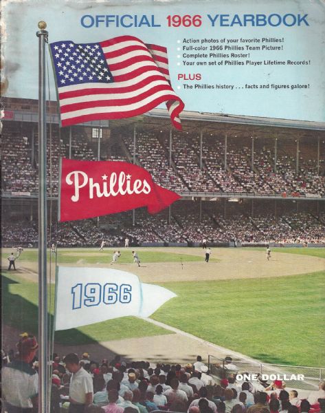 1966 Philadelphia Phillies Yearbook 