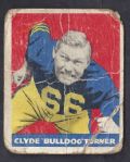1948 Bulldog Turner (HOF) Leaf Football Card