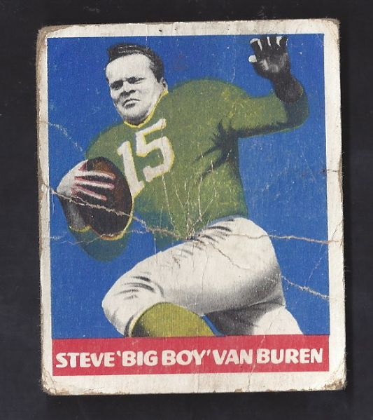 1948 Steve Van Buren (HOF) Leaf Football Card 