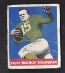 1948 Steve Van Buren (HOF) Leaf Football Card 