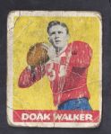 1948 Doak Walker (HOF) Leaf Football Card 