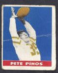 1948 Leaf Pete Pihos (Philadelphia Eagles - HOF) Leaf Football Card 