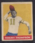 1948 Tommy Thompson (Philadelphia Eagles - QB) Leaf Football Card 
