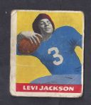 1948 Levi Jackson Leaf Football Card