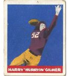 1948 Harry Gilmer (Washington Redskins - QB) Leaf Football Card