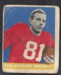1948 Bill "Flash" Swiacki (NY Giants) Leaf Football Card 