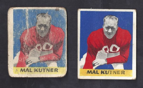 1948 Mal Kutner (Chicago Cardinals) Leaf Football Card