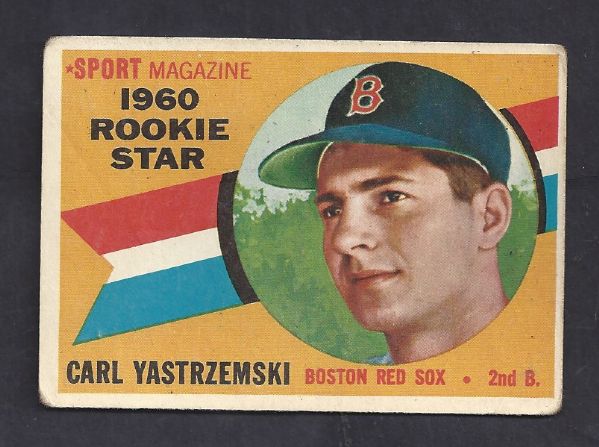 1960 Carl Yastrzemski (Red Sox - HOF) Rookie Card 