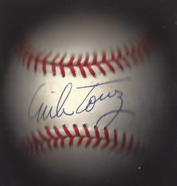 Mike Torrez (Red Sox) Autographed Baseball 