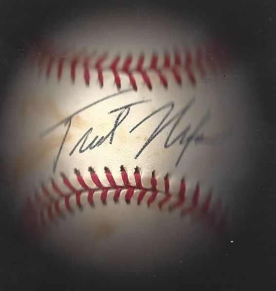 Trot Nixon (Red Sox) Autographed Baseball 