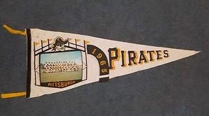 1965 Pittsburgh Pirates Team Photo Pennant