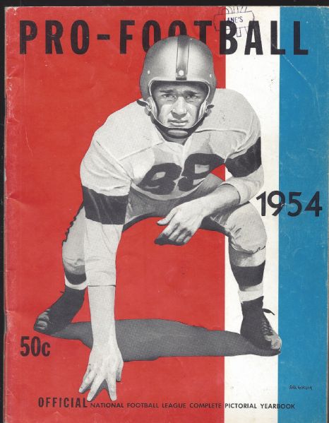 1954 Pro Football Yearbook - League Wide Edition