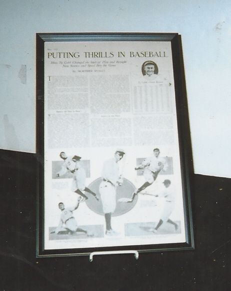 1921 Ty Cobb American Boy Framed Display Piece