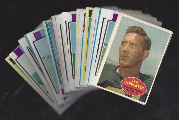 Green Bay Packers Big Lot of (35) Topps Football Cards