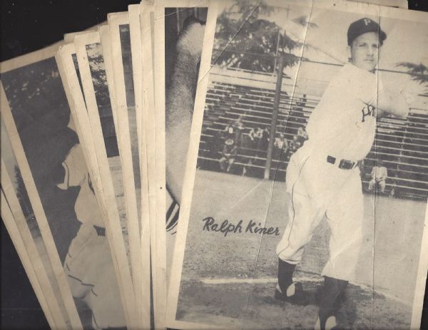 1950 Pittsburgh Pirates Big Lot of (19) Team Issued Photos