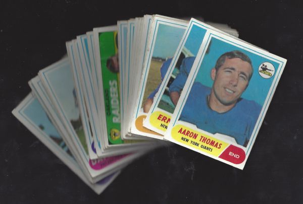 1968 Topps Football (NFL) Partial Set of (200) Cards